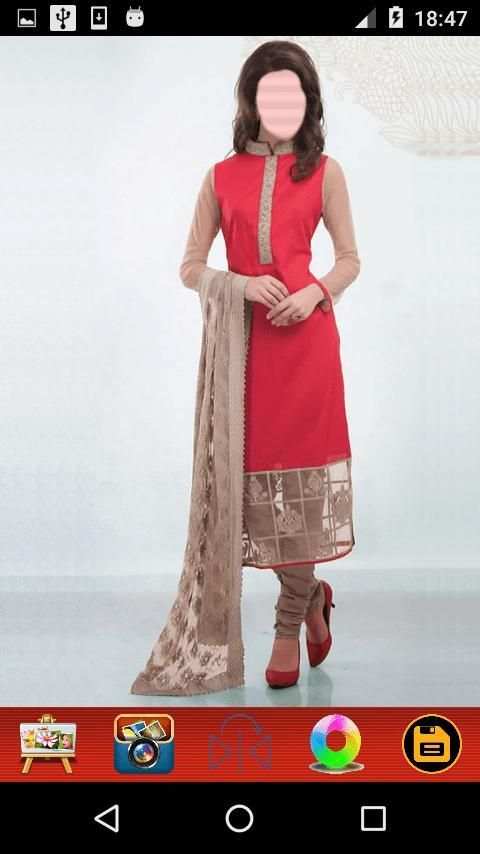 Girls Dupatta Photo Montage screenshot 5