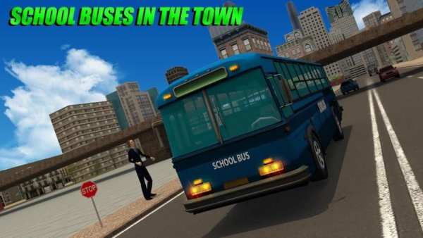 City Bus Driving Sim 1 تصوير الشاشة