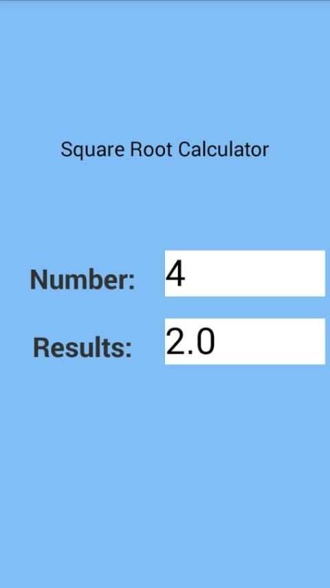 Square Root Calculator screenshot 2