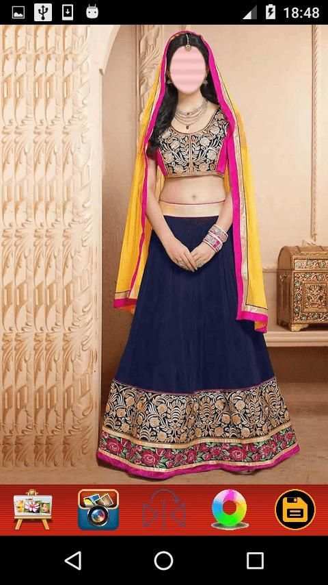 Girls Dupatta Photo Montage screenshot 10