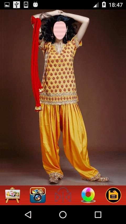 Girls Dupatta Photo Montage screenshot 11