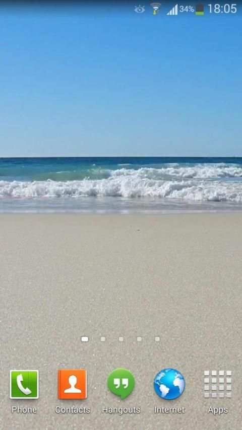 Ocean Waves Live Wallpaper HD8 screenshot 2