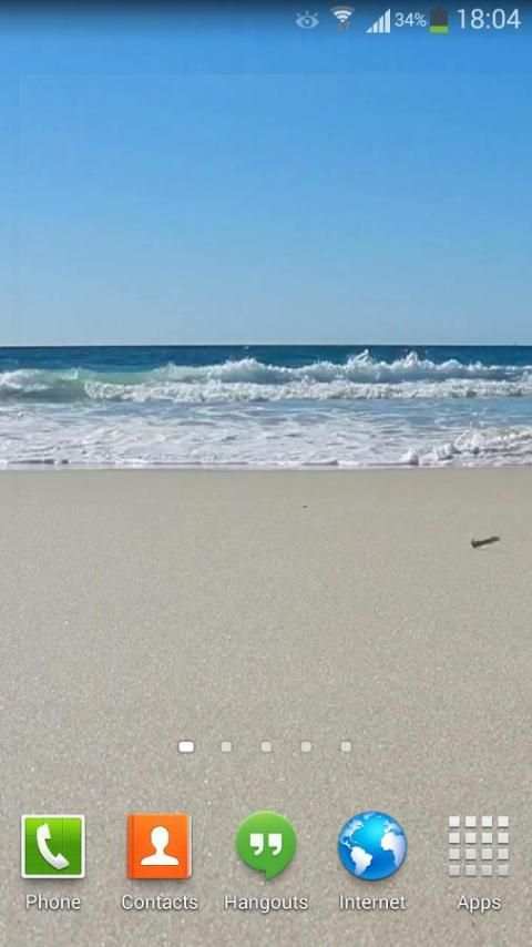Ocean Waves Live Wallpaper HD8 screenshot 4