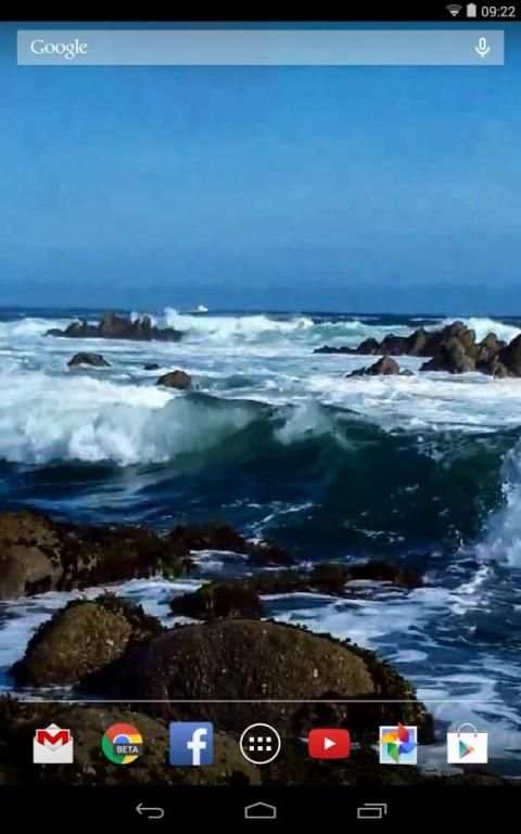 Ocean Waves Live Wallpaper 59 screenshot 2