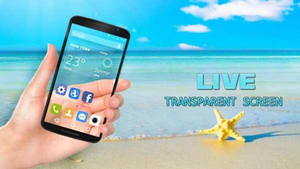 Transparent Screen Wallpaper 3 تصوير الشاشة
