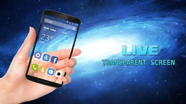 Transparent Screen Wallpaper 1 تصوير الشاشة