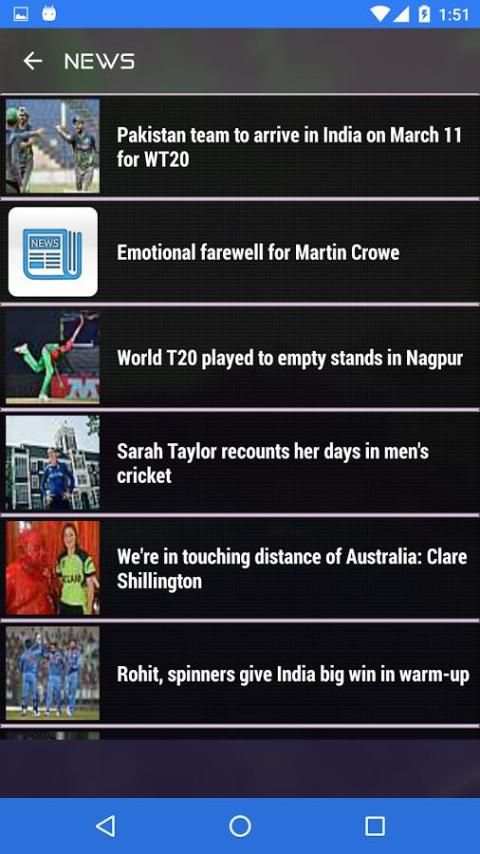 T20 World Cup Live 2016 screenshot 2