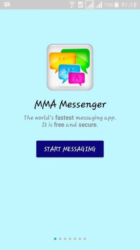 MMA Messenger screenshot 5