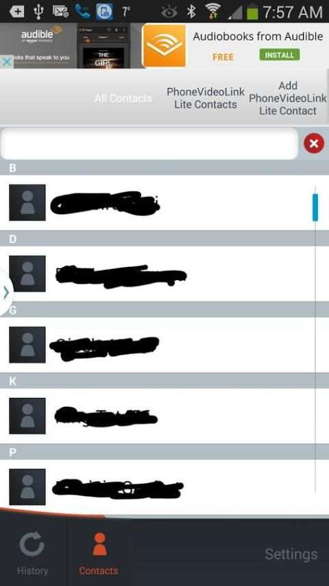 PhoneVideoLinkLite 1 تصوير الشاشة