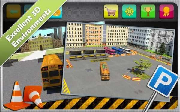 Bus Parking Simulator 3D स्क्रीनशॉट 13