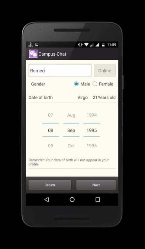Campus-Chat (Wifi) 8 تصوير الشاشة