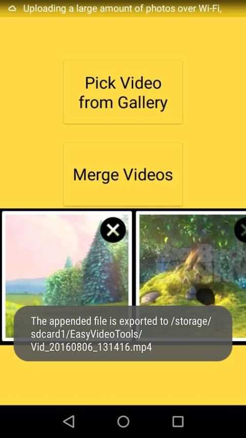 Easy Video Merger स्क्रीनशॉट 3