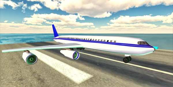 Plane Flight 3D : Fly 1 تصوير الشاشة