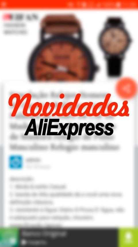 Novidades AliExpress स्क्रीनशॉट 1