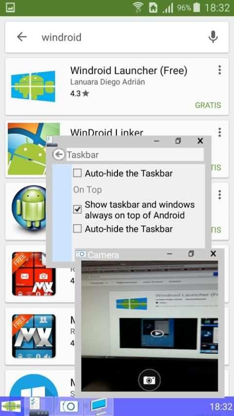 Windroid Launcher (Free) screenshot 11