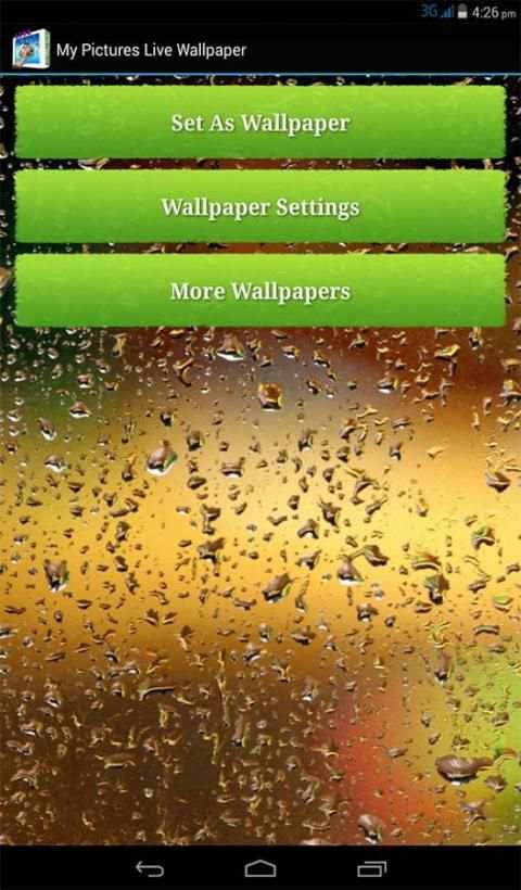 My Pictures Live Wallpaper 6 تصوير الشاشة