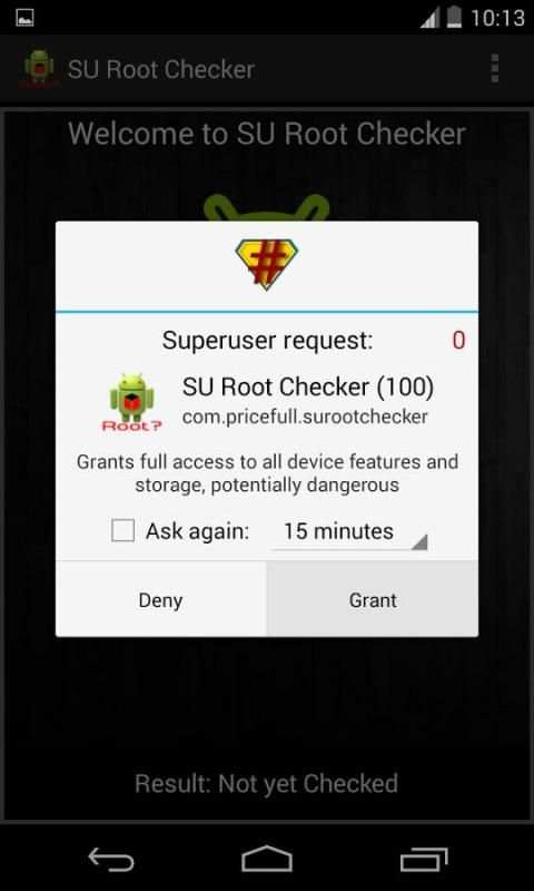 SU Root Checker скриншот 7