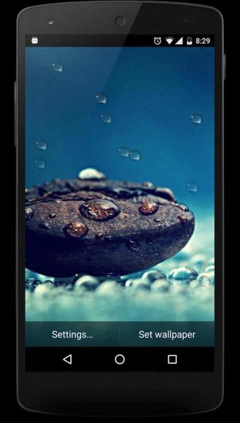 Rain Live Wallpaper 2016 स्क्रीनशॉट 10
