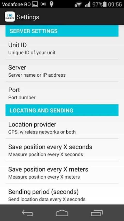 EVO GPS Mobile Tracker 2 تصوير الشاشة