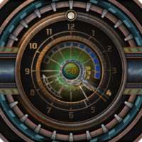 Tech Clock live wallpaper