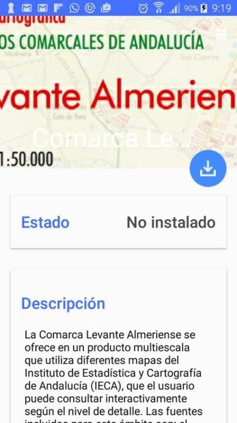 Mapas de Andalucía 1 تصوير الشاشة