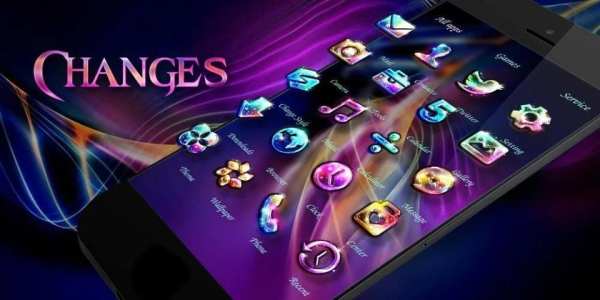 Changes V Launcher Theme screenshot 1