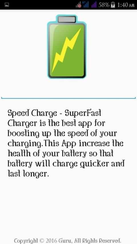 Speed Charger Fast Charging скриншот 1