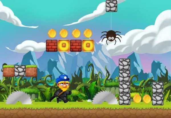 Super jabber jump ninja screenshot 1