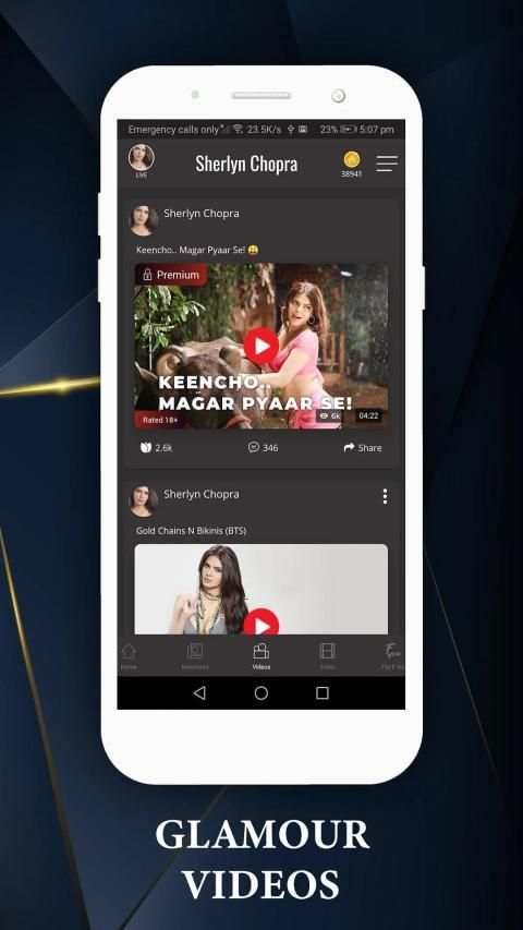 Sherlyn Chopra Official App स्क्रीनशॉट 2