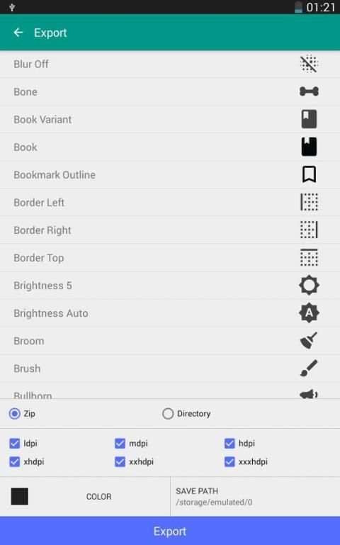 Material Design Icons 2 تصوير الشاشة