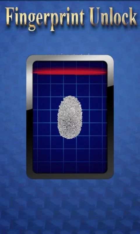 Fingerprint Unlock Screen скриншот 1