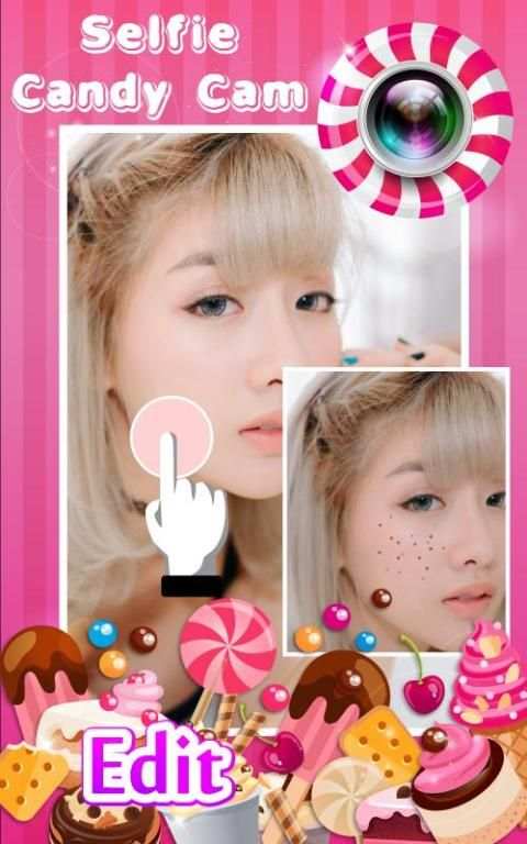 Selfie Candy Cam screenshot 5