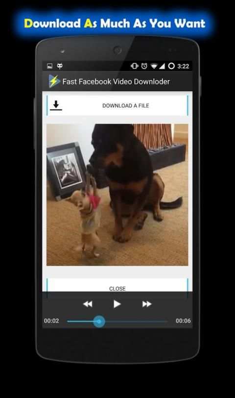 Fast Facebook Video Downloader screenshot 2