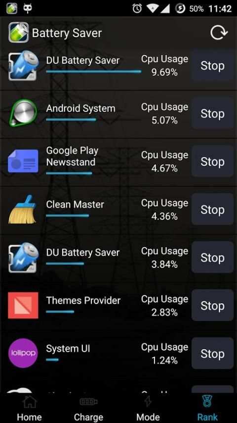 Battery Power Saver 1 تصوير الشاشة