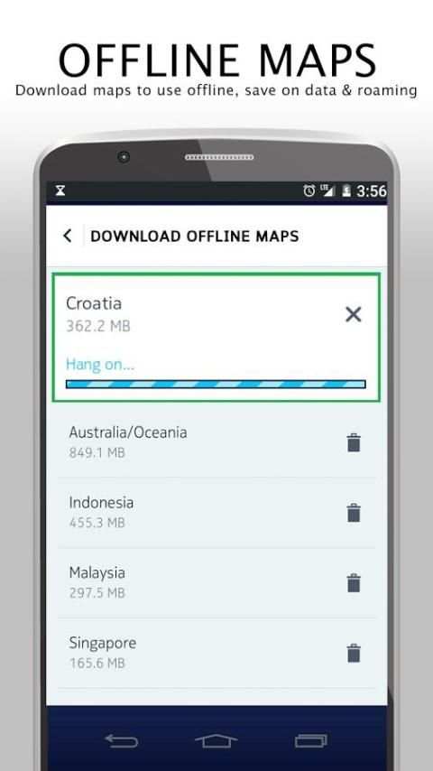 GPS Navigasi & Offline Maps. screenshot 1