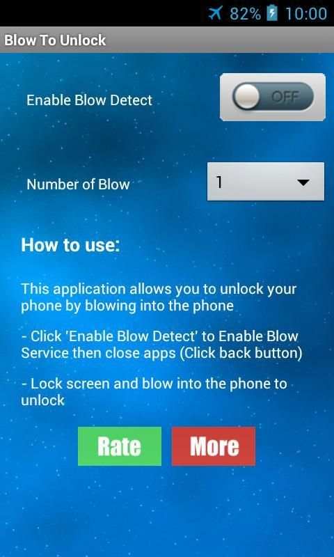 Blow To Unlock screenshot 4