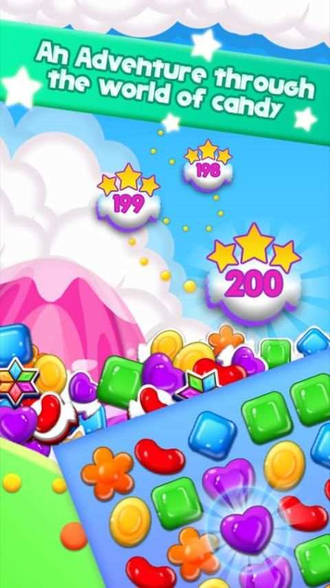 Sweet Candy سحق الحلوى 1 تصوير الشاشة