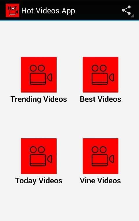 Hot Videos App स्क्रीनशॉट 4