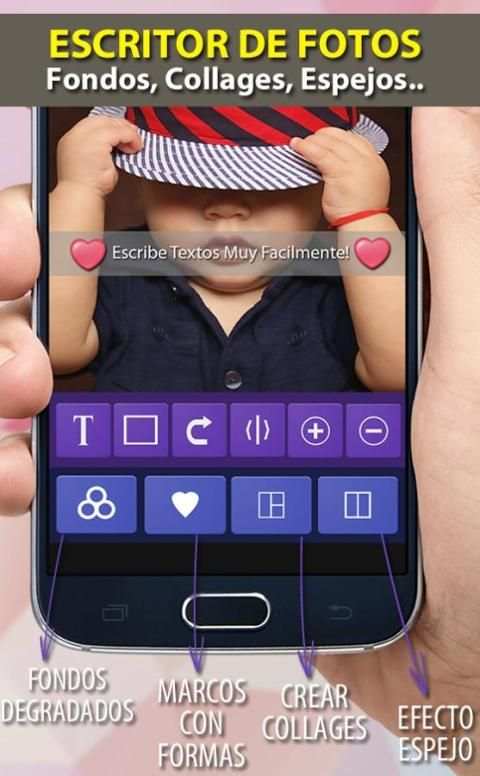 Escritor de Fotos Gratis 2016 screenshot 3
