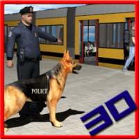 Police Dog Subway Chase Crime