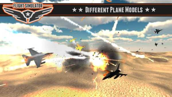 Battle Flight Simulator 2014 2 تصوير الشاشة