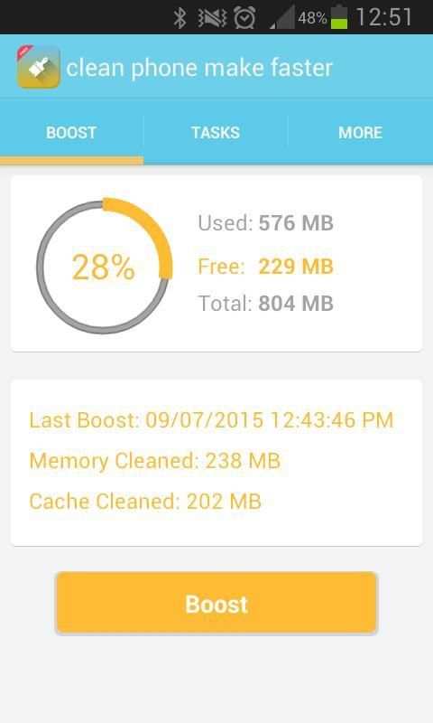 Clean Phone Make Faster 1 تصوير الشاشة