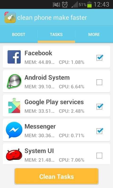 Clean Phone Make Faster 4 تصوير الشاشة