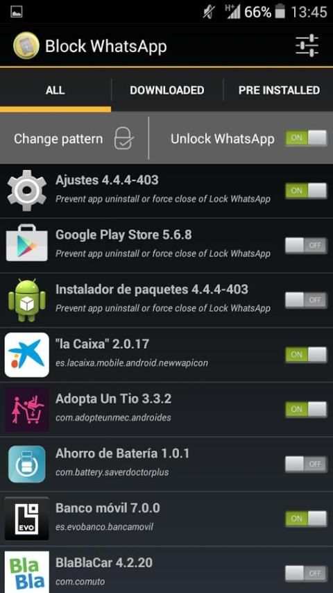 Block lock my applications screenshot 5
