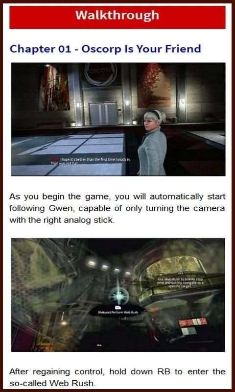 Guide for New Spiderman screenshot 4