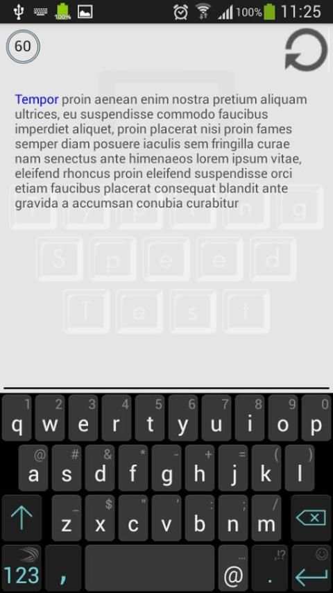 Typing Speed Test скриншот 4