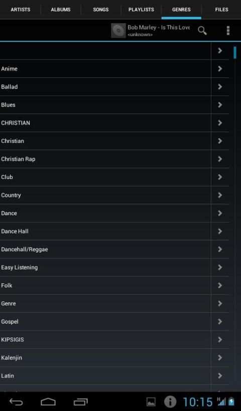 Bold Music Player screenshot 3