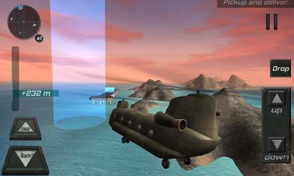 Helicopter 3D flight sim 2 स्क्रीनशॉट 10