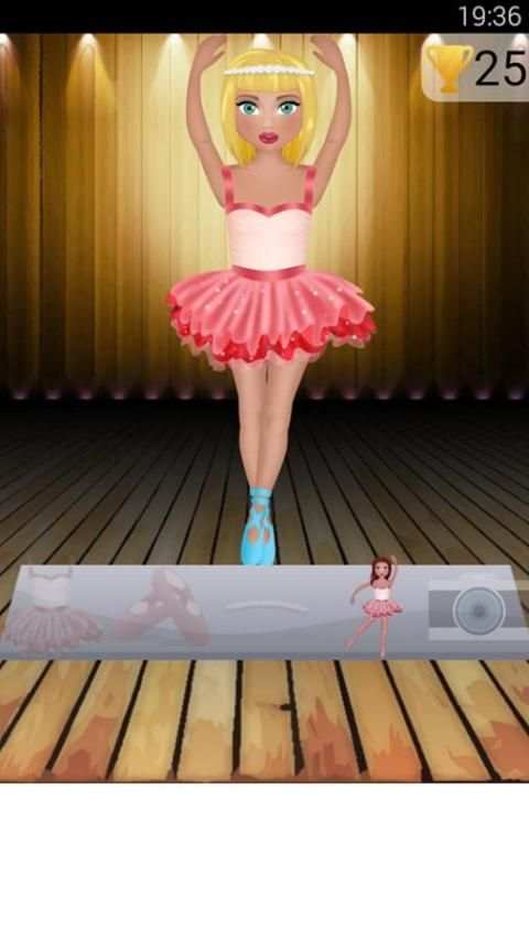dancing ballerina games screenshot 1