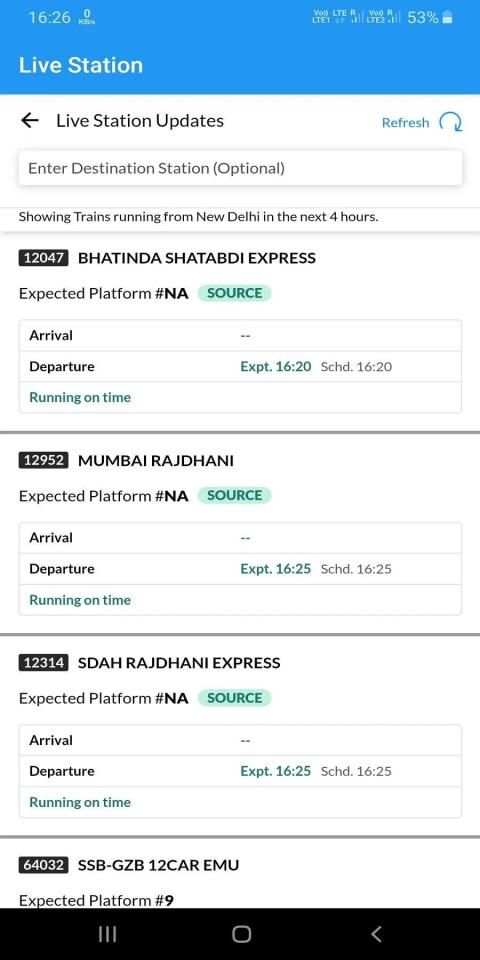 Live Train Status, PNR Status स्क्रीनशॉट 3